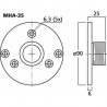 Male Screw Adapter for 1 Inch Motor | HA-35