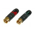 Isolated RCA plug (pair)