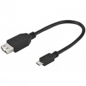 Câble USB A femelle - USB microB (20cm) - USB-20ABMC