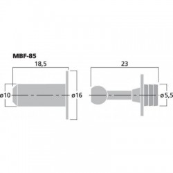 Clips petits (les huit) - MBF-85
