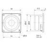 FRWS 5 - 8 ohm