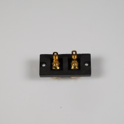 24mm x 55mm Gold Plated Single Terminal Block | WT-5524-G