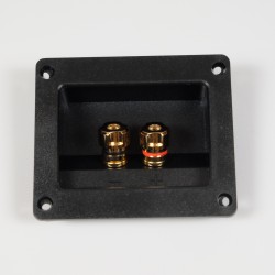 Gold Plated Single Terminal Block 79mm x 92mm | WT-79-92-G