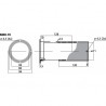 Event droit télescopique sv34.2 cm2 - MBR-70