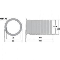 blowhole 75mm diameter | MBR-75