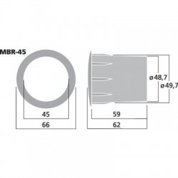 Blowhole diameter 45mm | MBR-45