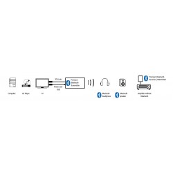 Emetteur bluetooth entrée optique - 00415012