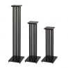 Pieds Solidsteel NS-7 noirs (la paire)