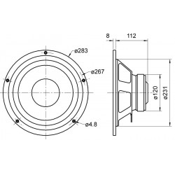 W 250 S - 8 ohm
