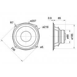 WS 20 E - 4 ohm