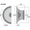 boomer SP 250 P - monacor