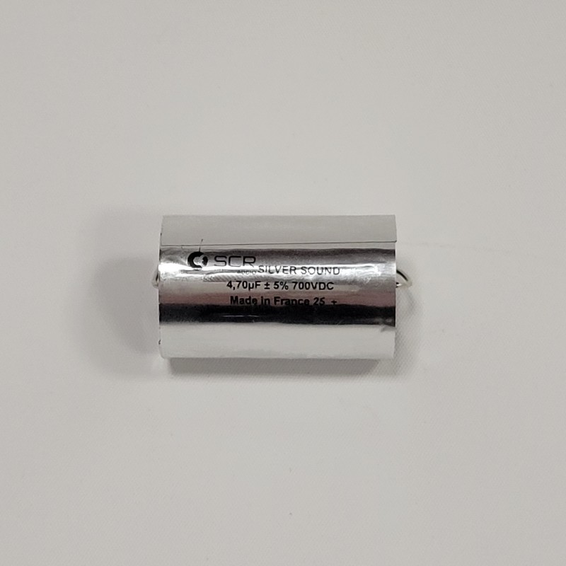 Condensateur Silver Sound 4.7 µF Condensateur Silver Sound 4.7 µF