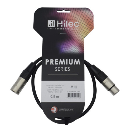Câble XLR - Premium series - 0,5m